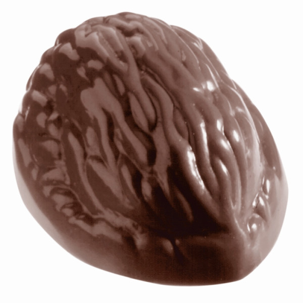 Moule à chocolat Schneider coque de noix, 38x29x18mm, 275x135 mm, 421015