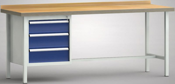 Etabli standard KLW - 2000 x 700 x 840 mm L x P x H, WS116N-2000M40-E1632