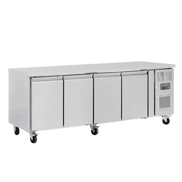 Comptoir réfrigéré Polar 4 portes 449L, G379