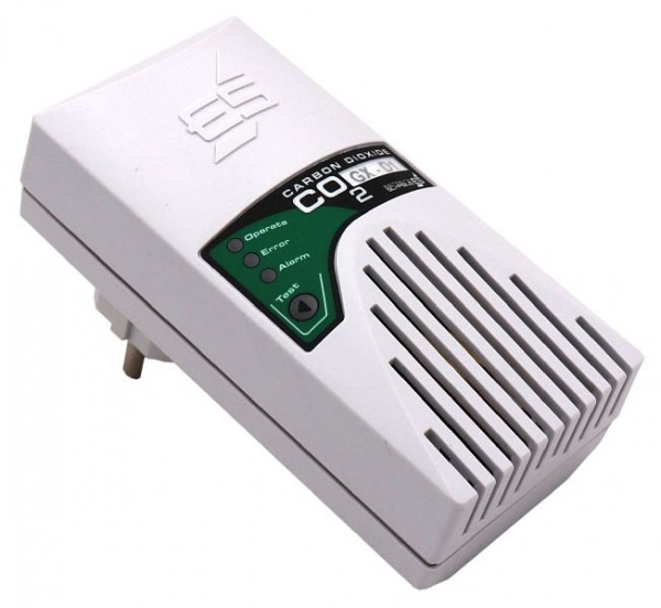 Alarme gaz Schabus GX-D1, capteur intégré CO2, 300251
