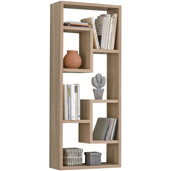Étagère murale Wohnling ROSALIE Sonoma 36x90x13,5 cm étagère suspendue design en bois moderne, WL5.333