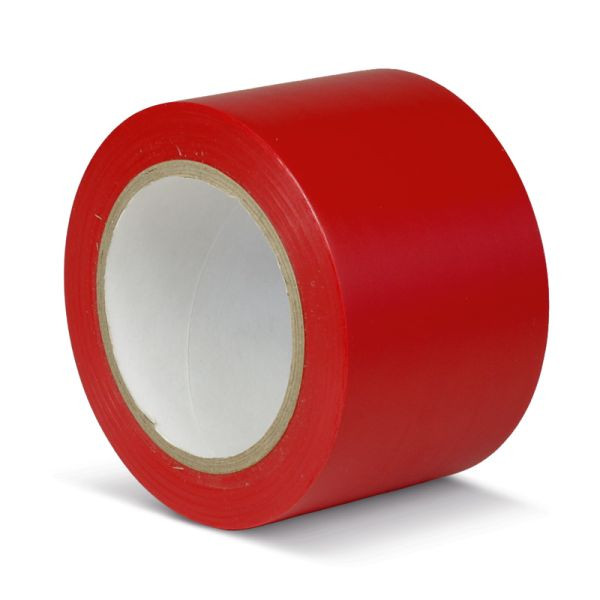 Ruban de marquage au sol Mehlhose standard rouge 75mmx33m, KMSR07533