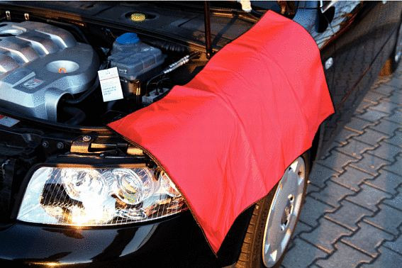 KS Tools protecteur de véhicule avec tapis antidérapant, 900x500mm, 500.8055