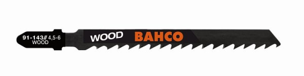 Lames de scie sauteuse Bahco, 100 lames sur carte libre-service, 91-143-100P