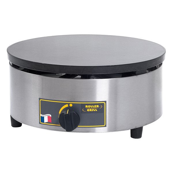 Crêpière gaz ROLLER GRILL, dimensions Ø 400 mm, hauteur 160 mm, KE1401400