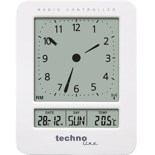 Radio-réveil Technoline (numérique), dimensions : 71 x 92 x 45 mm, WT 745