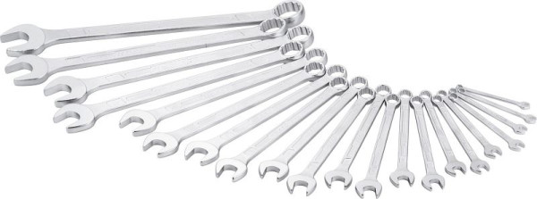 Jeu de clés mixtes Hazet, profil de traction externe double hexagonale, 6 - 34, nombre d'outils : 21, 600N/21