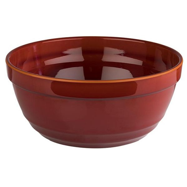 Bol APS -EMMA-, Ø 23 cm, hauteur : 10,5 cm, mélamine, rouge, 2,3 litres, 85111