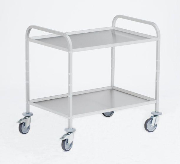Chariot de service Gmöhling G®-SERV E 9502 / 2 E, aluminium, 223950212