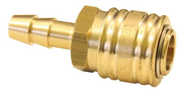 Raccord ELMAG avec embout de tuyau, 8 mm, laiton, 46013