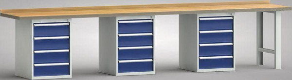 Etabli standard KLW - 4000 x 700 x 840 mm L x P x H, WS552N-4000M40-E0804