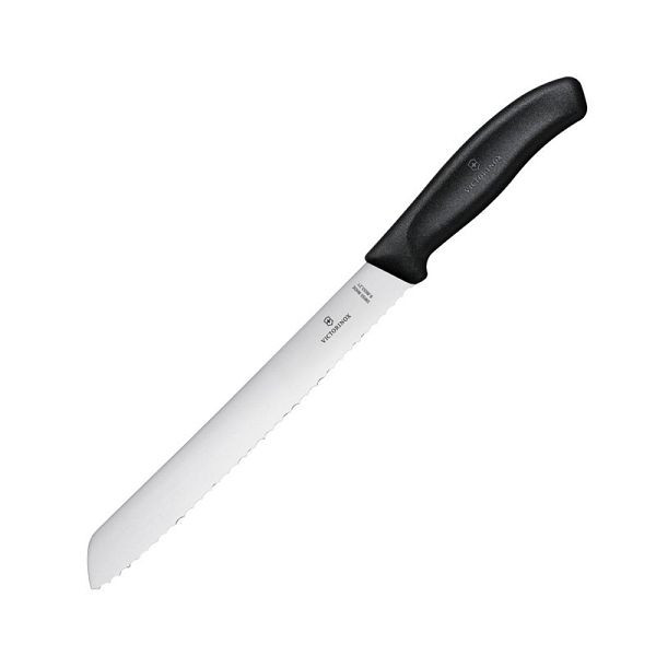 Couteau à pain Victorinox 21cm noir, CX745
