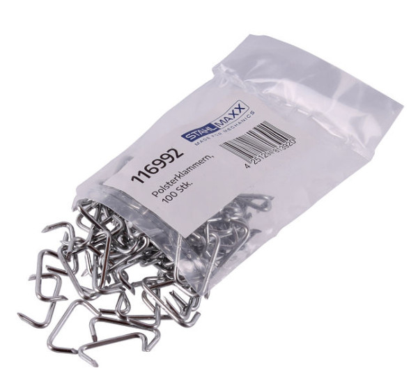 Clips pour tissus d'ameublement Stahlmaxx, paquet de 100, XXL-116992