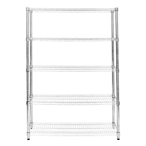 KuKoo étagère métallique 5 niveaux support de rangement en métal multifonctionnel cuisine bureau Garage 211623