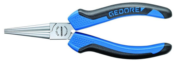 Pince à becs ronds dentés GEDORE, 160 mm, manche 2K, 6716810