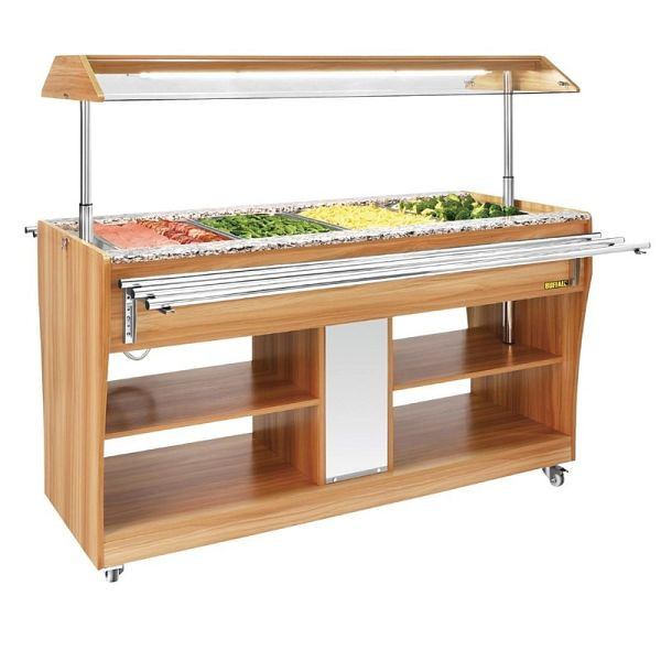 Meuble buffet chaud buffle Buffalo, CR904