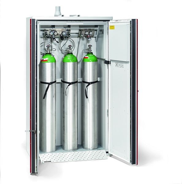 Armoire de sécurité Düperthal pour bouteilles de gaz type G90 SUPREME plus XL, largeur 1195 mm, 79-201260-021