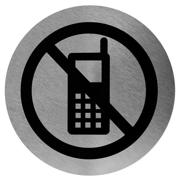 Symbole de porte KEMMLIT Basic, utilisation mobile interdite, 252.420