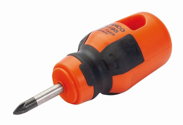 Tournevis Bahco, court, PZ 1, 25 mm, B195.901.025