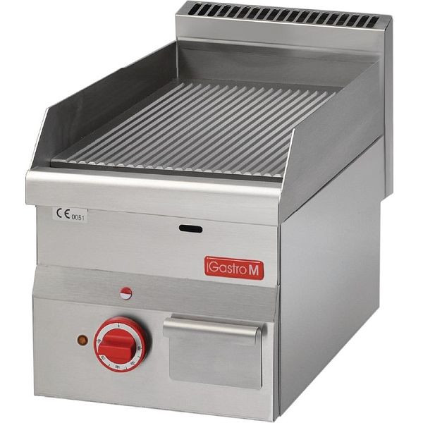 Plaque de cuisson électrique Gastro M 60 / 30FTRE, rainurée, GN022