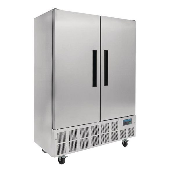 Réfrigérateur Polar Slimline en acier inoxydable 960L, GD879