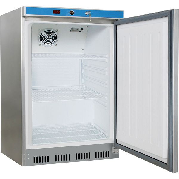 Réfrigérateur Stalgast INOX VT66UE, dimensions 600 x 600 x 850 mm (LxPxH), KT1401130
