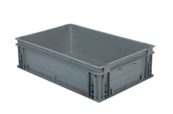 SOFAME Conteneur Euronorm L 400 x P 300 x H 200 mm 20L gris, W010080229