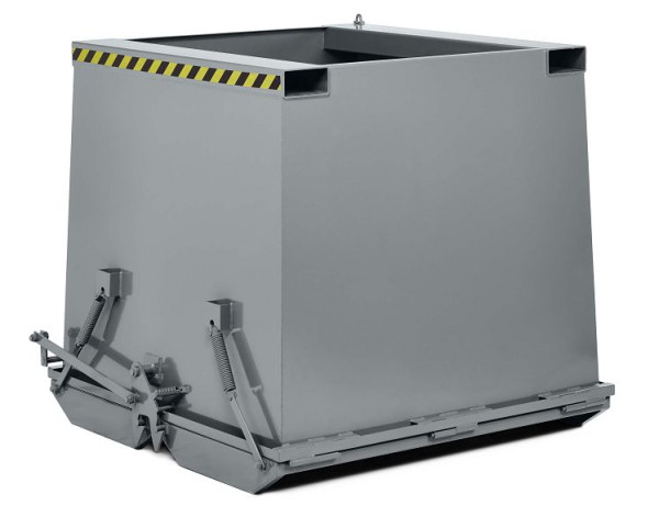 Conteneur à fond rabattable RR Industrietechnik type RKC-300 RAL 7005, 100800542