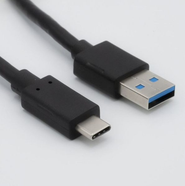 Câble de charge/données Helos USB Type-C vers USB 3.2, 1 m, noir, 181542