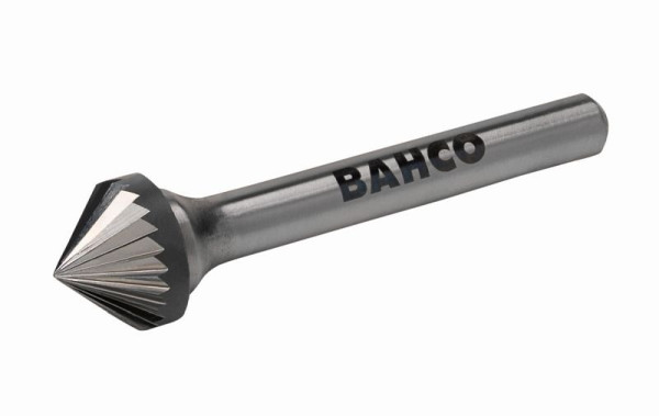 Fraise rotative Bahco, forme conique pointue 90°, moyenne, 55 mm, K0602M06