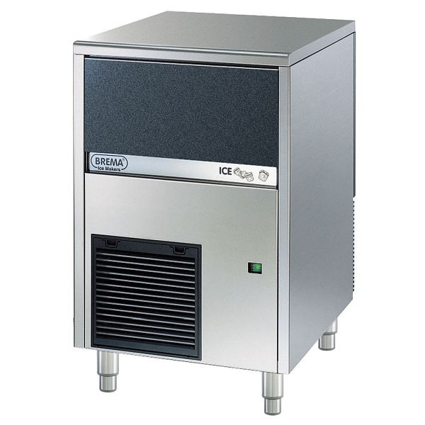 Machine à glaçons Brema, refroidie à l'eau, 33kg/24h, dimensions 500 x 580 x 690 mm (LxPxH), BE1904033