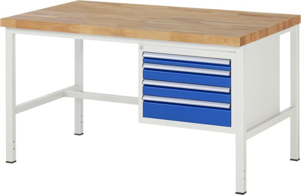 Etabli RAU série 8000 - modèle 8132, L1500 x P900 x H840 mm, 13-8132A1-159B4S.11