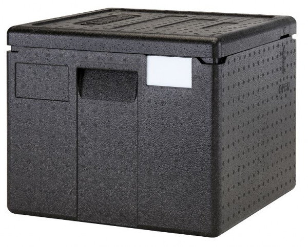 Boîte de transport de pizza Cambro Cam GoBox à chargement par le haut EPPZ35265, 6 pizzas avec boîte à pizza 33 x 33 x 4 cm, EPPZ35265110