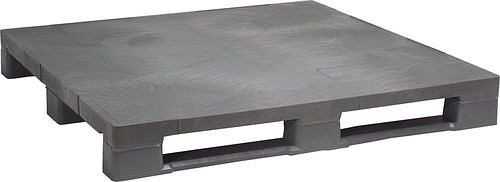 Palette universelle DENIOS, en PE-RE, 1000 x 1200 x 150 mm, 3 semelles, lot de 5, 312653