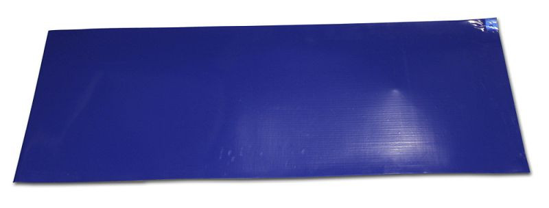 Ergomat Sticky Mat, bloc avec feuilles bleues, 300 feuilles, longueur 114 cm, largeur 46 cm, SM46114-BLUE