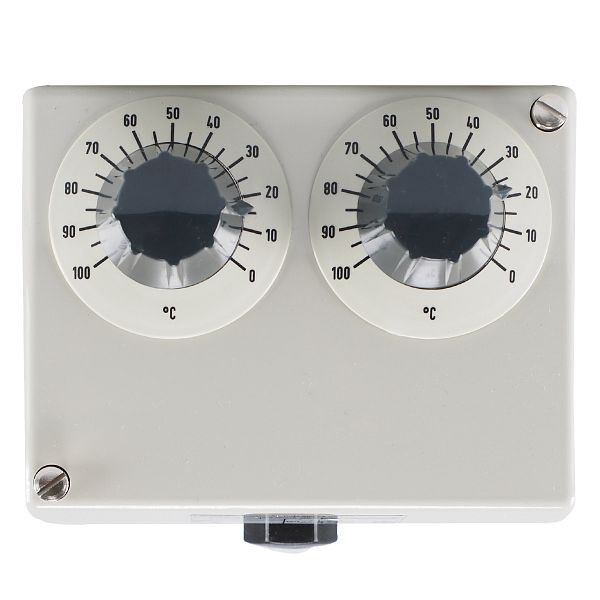 Thermostat double JUMO (TR/TR), 0 à 100°C, longueur d'installation 120 mm, 600000486
