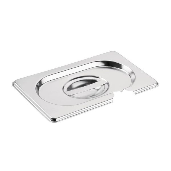 Couvercle Vogue avec évidement cuillère pour bacs GN GN1 / 9, CB176