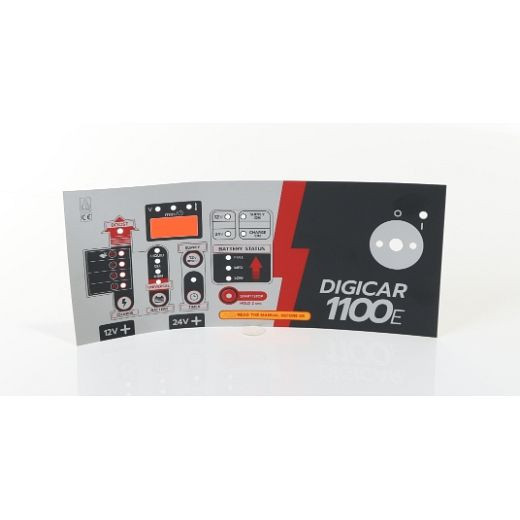 Feuille de clavier ELMAG n° 2, pour DIGICAR 1100E, 9505384