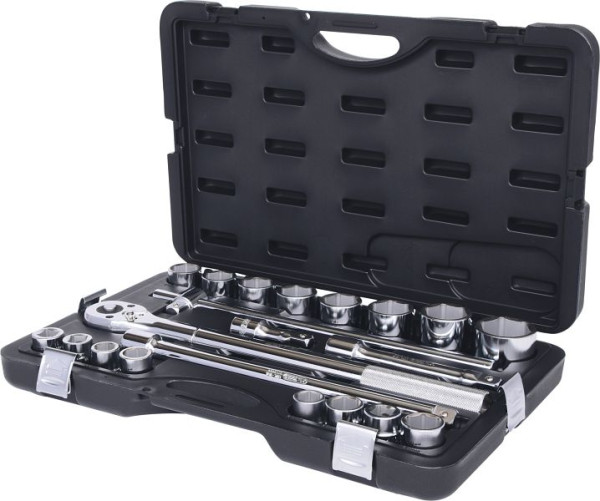 KS Tools Jeu de clés à douilles 3/4", 21 pièces, 911.0752