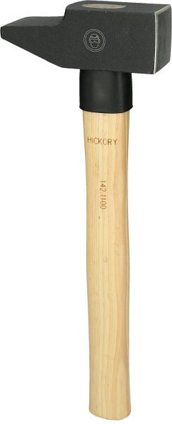 Marteau de serrurier KS Tools, manche en frêne, forme française, 1000g, 142.1100
