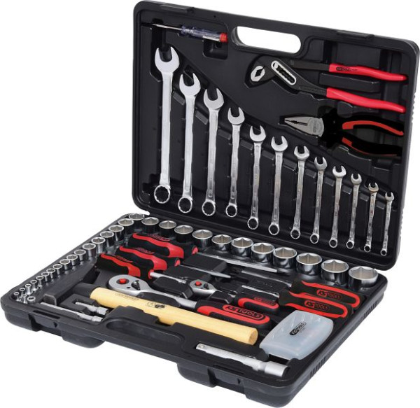 KS Tools jeu d'outils 1/4"+1/2", 88 pièces, 911.0688