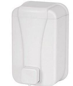 Distributeur de savon liquide RMV 500 ml plastique montage mural blanc, RMV20.005