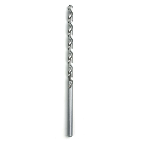 Foret hélicoïdal GSR DIN 338 droit HSS rectifié 4,6 mm avec tige droite, lot de 10, 03445046