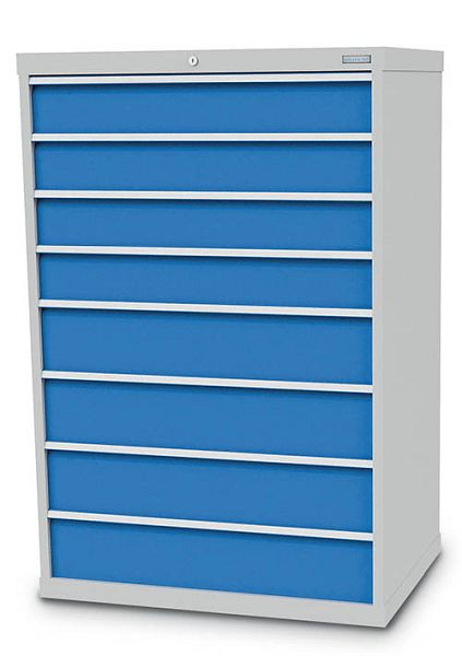 Armoire à tiroirs Bedrunka+Hirth, R 36-24, nombre de tiroirs : 8, dimensions en mm (LxPxH) : 1005 x 736 x 1519, 115/0044V10