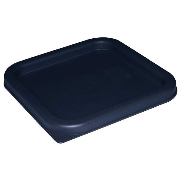 Couvercle Hygiplas carré pour bidons de stockage 10 et 15L bleu, CF045