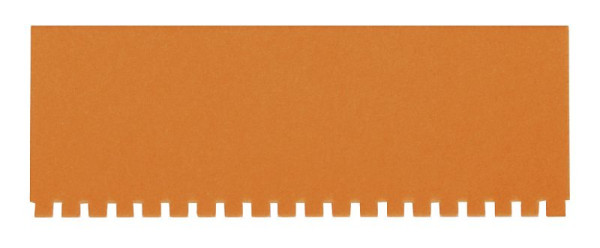 Marqueurs Eichner pour cartes enfichables, orange, UE : 50 pièces, 9086-00054