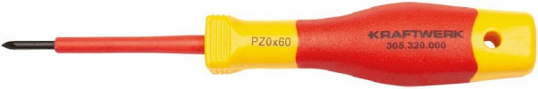 Tournevis d'électricien Kraftwerk Pozidriv PZ0, 305 320 000