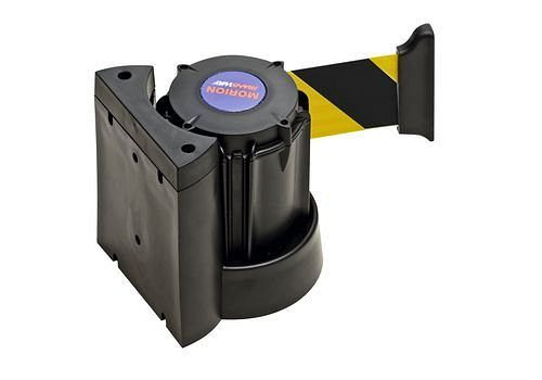 Cassette murale DENIOS WK 230, avec sangle, jaune/noir, 157-639