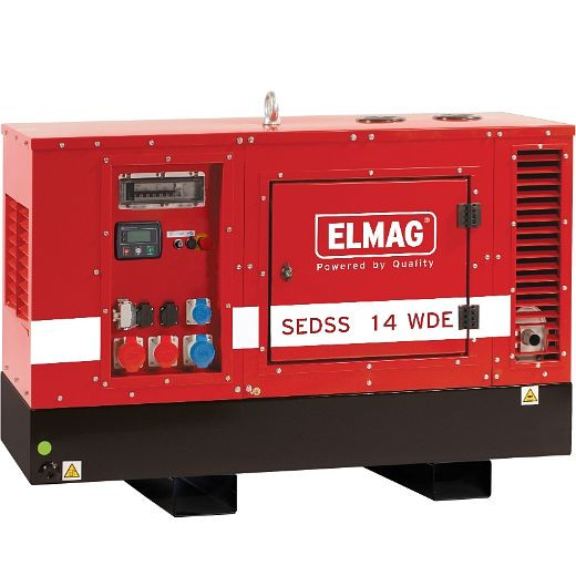 Groupe électrogène ELMAG SEDSS 14WDE-AVR-DSE4520-V2, 00756