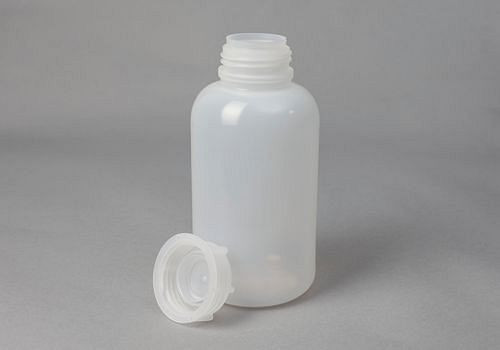 Flacons à col large DENIOS en LDPE, ronds, naturellement transparents, 2000 ml, UE : 12 pièces, 261-410